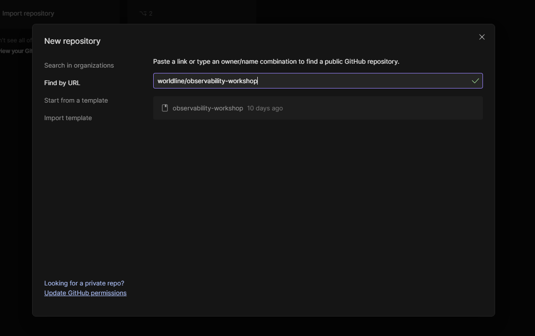 Import Repository